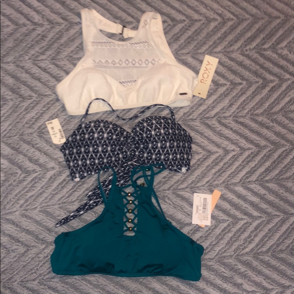 Bundle of swimsuits tops NWT